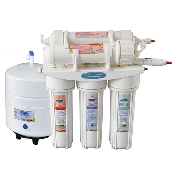 Crystal Quest 1000C Under Sink Well Water Filtration System