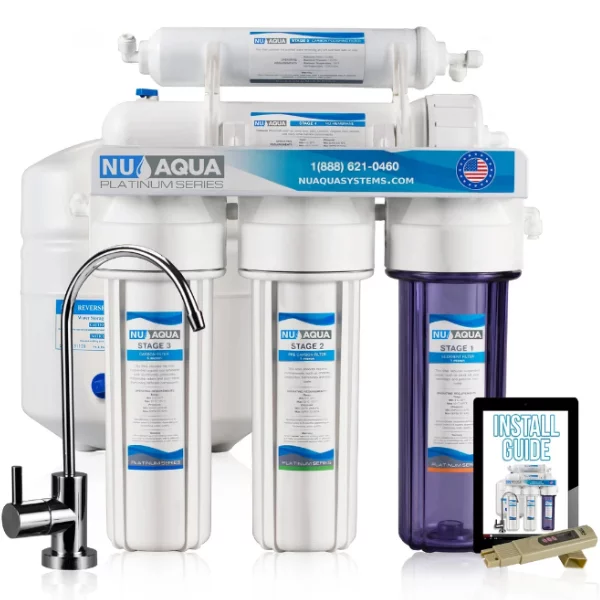 NU Aqua 5 Stage Reverse Osmosis System 100 GPD
