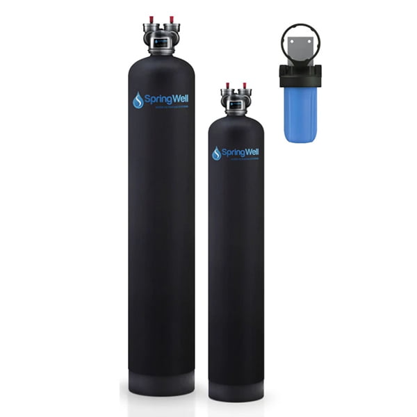 SpringWell CSF Whole House Water Filter and Salt-Free Water Softener System