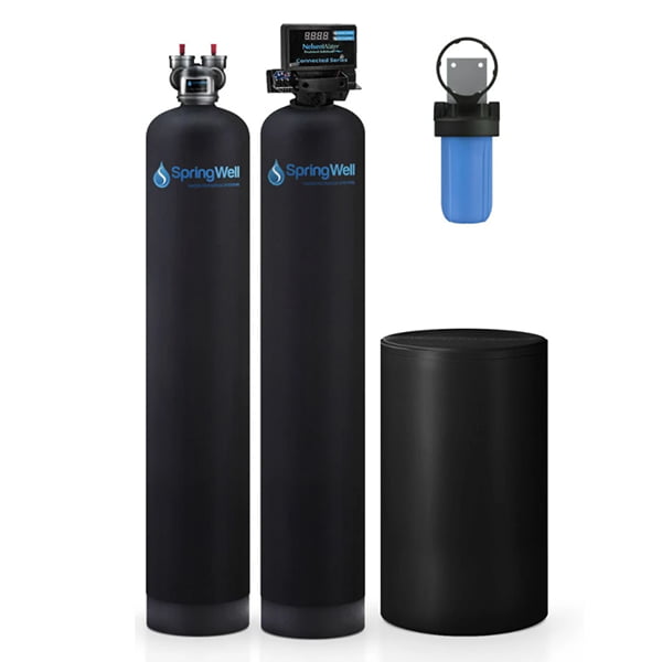 SpringWell CSS Whole House Water Filter and Salt Based Water Softener System