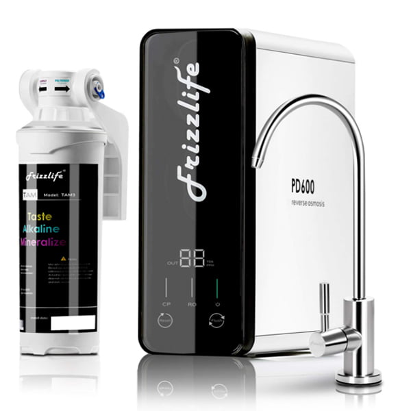 Frizzlife PD600-TAM3 Tankless Alkaline RO System