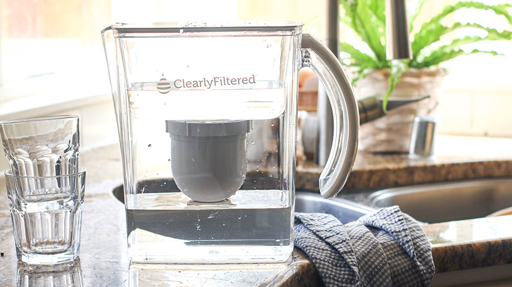 Clearly Filtered Water Pitcher Image 1