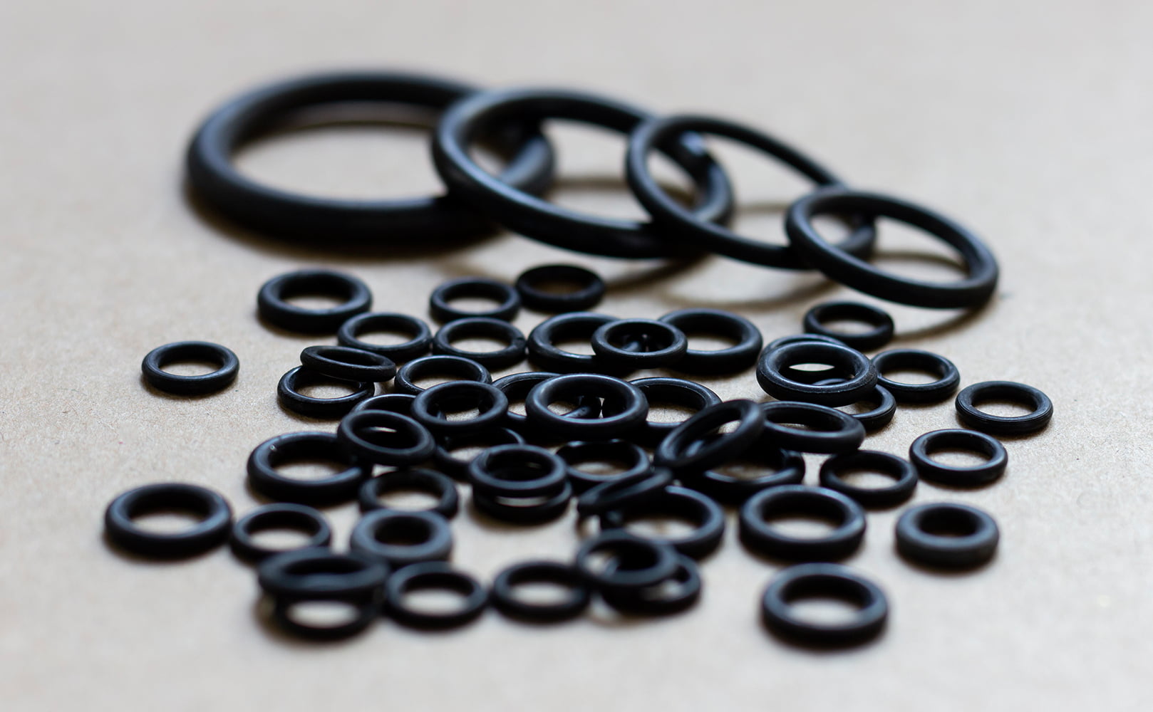 collection of o-rings