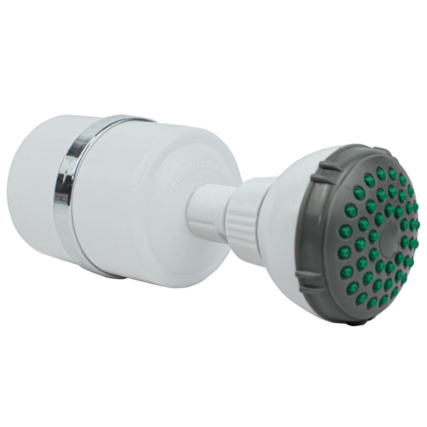 Crystal Quest Luxury Shower Power Filter with Head